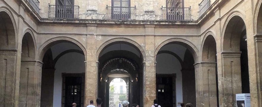 Visita al Rectorado de la Universidad de Sevilla